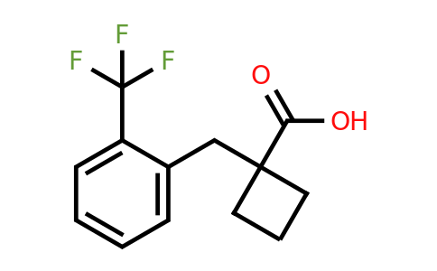 1439900-63-6 | 1-(2-(Trifluoromethyl)benzyl)cyclobutanecarboxylic acid