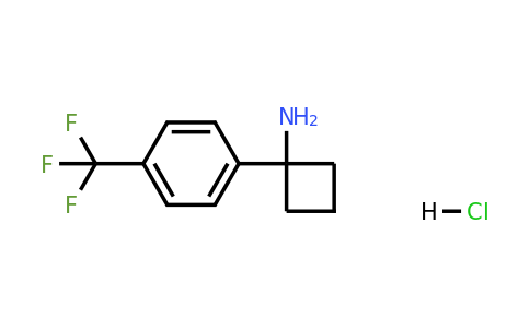 1439902-32-5 | 1-(4-(Trifluoromethyl)phenyl)cyclobutanamine hydrochloride