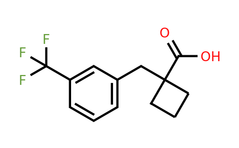 1439902-85-8 | 1-(3-(Trifluoromethyl)benzyl)cyclobutanecarboxylic acid