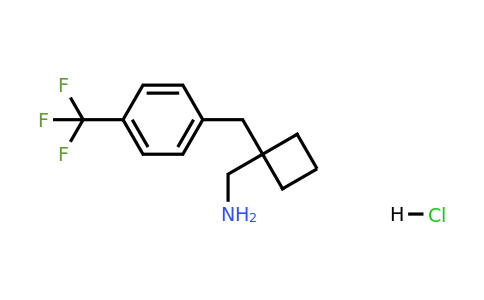 1439903-10-2 | (1-(4-(Trifluoromethyl)benzyl)cyclobutyl)methanamine hydrochloride