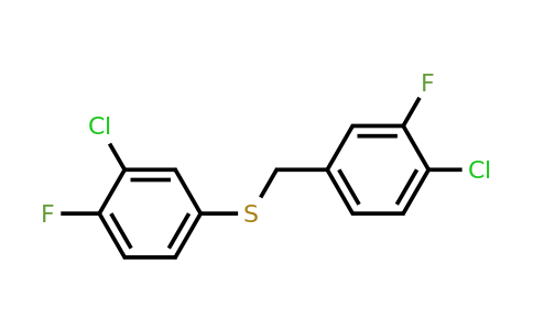 1443302-35-9 | (4-Chloro-3-fluorobenzyl)(3-chloro-4-fluorophenyl)sulfane
