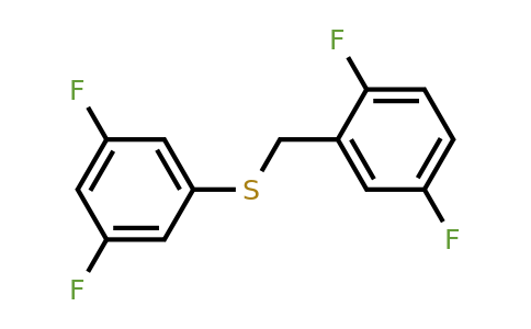 1443302-88-2 | (2,5-Difluorobenzyl)(3,5-difluorophenyl)sulfane