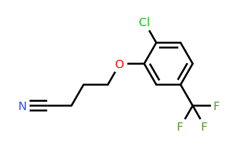 1443302-94-0 | 4-(2-Chloro-5-(trifluoromethyl)phenoxy)butanenitrile