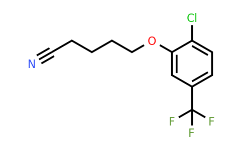 1443303-01-2 | 5-(2-Chloro-5-(trifluoromethyl)phenoxy)pentanenitrile