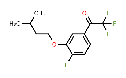 1443303-09-0 | 2,2,2-Trifluoro-1-(4-fluoro-3-(isopentyloxy)phenyl)ethanone