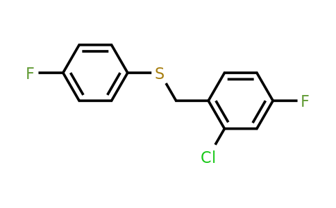 1443303-46-5 | (2-Chloro-4-fluorobenzyl)(4-fluorophenyl)sulfane