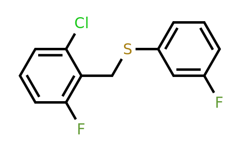 1443303-60-3 | (2-Chloro-6-fluorobenzyl)(3-fluorophenyl)sulfane