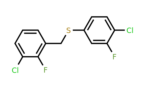 1443304-09-3 | (3-Chloro-2-fluorobenzyl)(4-chloro-3-fluorophenyl)sulfane