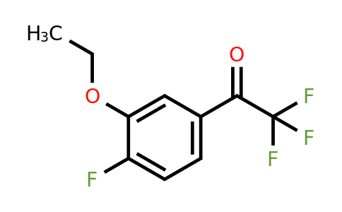 1443304-22-0 | 1-(3-Ethoxy-4-fluorophenyl)-2,2,2-trifluoroethanone
