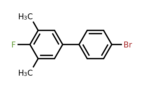 1443304-23-1 | 4'-Bromo-4-fluoro-3,5-dimethyl-1,1'-biphenyl
