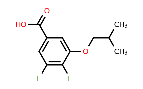 1443304-72-0 | 3,4-Difluoro-5-isobutoxybenzoic acid