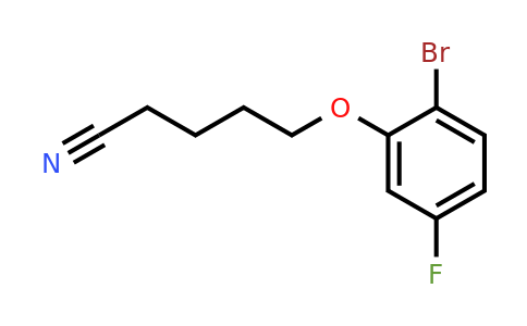 1443304-74-2 | 5-(2-Bromo-5-fluorophenoxy)pentanenitrile