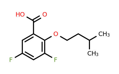 1443304-79-7 | 3,5-Difluoro-2-(isopentyloxy)benzoic acid