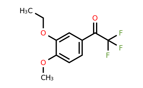 1443304-81-1 | 1-(3-Ethoxy-4-methoxyphenyl)-2,2,2-trifluoroethanone