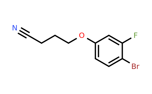 1443304-91-3 | 4-(4-Bromo-3-fluorophenoxy)butanenitrile