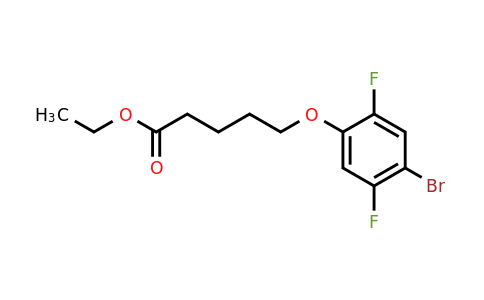 1443305-35-8 | Ethyl 5-(4-bromo-2,5-difluorophenoxy)pentanoate