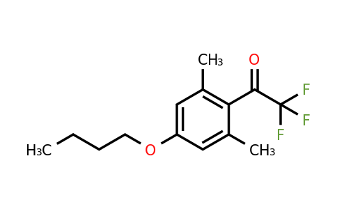 1443305-42-7 | 1-(4-Butoxy-2,6-dimethylphenyl)-2,2,2-trifluoroethanone