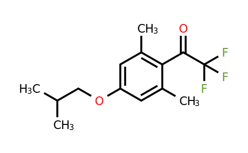 1443305-48-3 | 2,2,2-Trifluoro-1-(4-isobutoxy-2,6-dimethylphenyl)ethanone