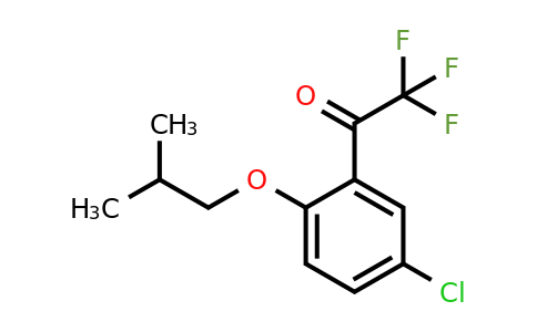1443305-50-7 | 1-(5-Chloro-2-isobutoxyphenyl)-2,2,2-trifluoroethanone