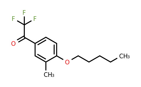 1443305-59-6 | 2,2,2-Trifluoro-1-(3-methyl-4-(pentyloxy)phenyl)ethanone