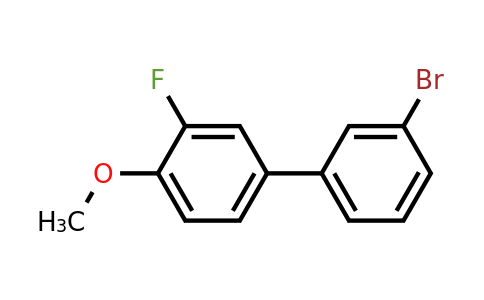 1443305-68-7 | 3'-Bromo-3-fluoro-4-methoxy-1,1'-biphenyl