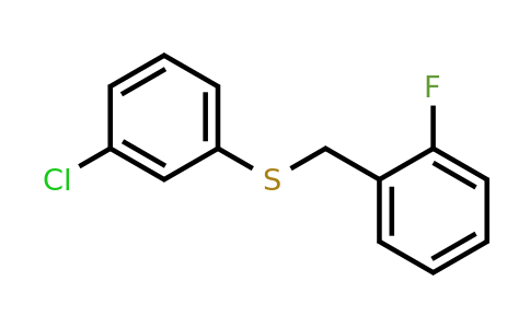 1443305-71-2 | (3-Chlorophenyl)(2-fluorobenzyl)sulfane