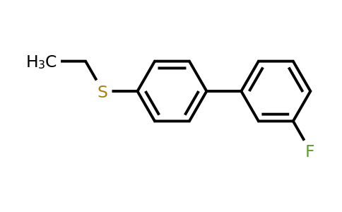 1443307-64-9 | Ethyl(3'-fluoro-[1,1'-biphenyl]-4-yl)sulfane
