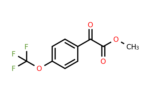 1443309-22-5 | Methyl 2-oxo-2-(4-(trifluoromethoxy)phenyl)acetate