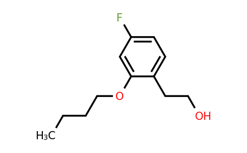 1443309-34-9 | 2-(2-Butoxy-4-fluorophenyl)ethanol