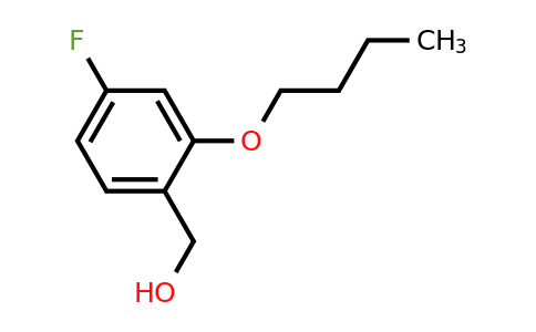 1443309-65-6 | (2-Butoxy-4-fluorophenyl)methanol