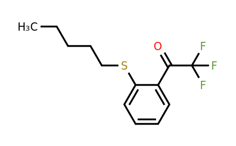 1443309-75-8 | 2,2,2-Trifluoro-1-(2-(pentylthio)phenyl)ethanone
