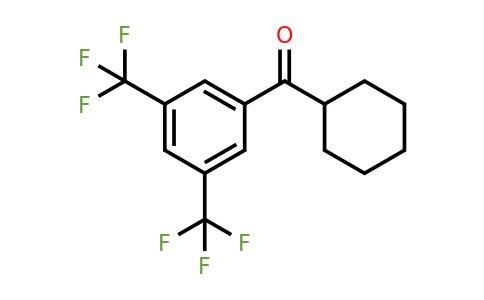 1443310-10-8 | (3,5-Bis(trifluoromethyl)phenyl)(cyclohexyl)methanone