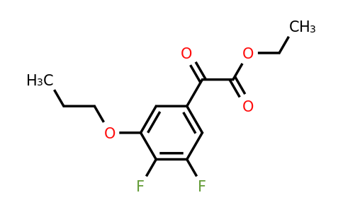 1443310-38-0 | Ethyl 2-(3,4-difluoro-5-propoxyphenyl)-2-oxoacetate
