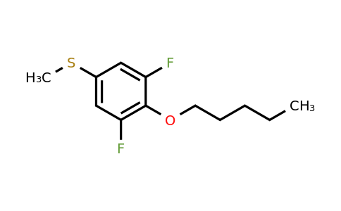 1443311-31-6 | (3,5-Difluoro-4-(pentyloxy)phenyl)(methyl)sulfane