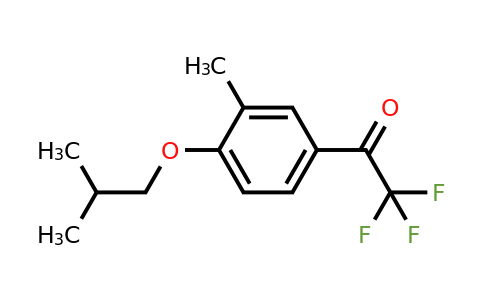 1443311-59-8 | 2,2,2-Trifluoro-1-(4-isobutoxy-3-methylphenyl)ethanone