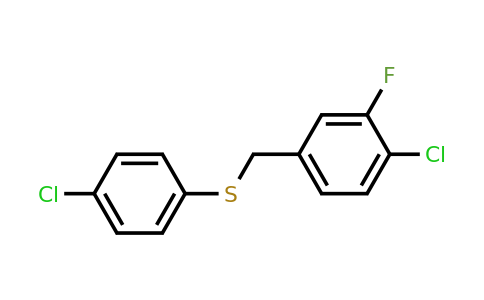 1443311-99-6 | (4-Chloro-3-fluorobenzyl)(4-chlorophenyl)sulfane