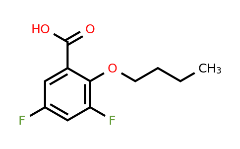 1443312-04-6 | 2-Butoxy-3,5-difluorobenzoic acid