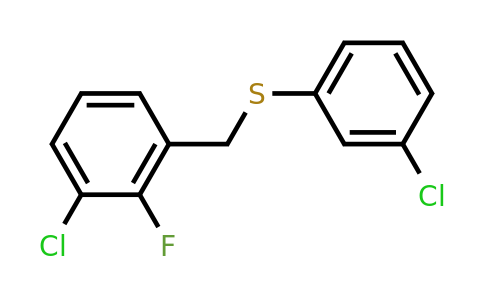 1443312-08-0 | (3-Chloro-2-fluorobenzyl)(3-chlorophenyl)sulfane