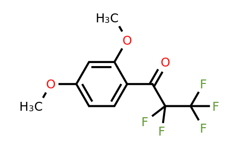 1443312-09-1 | 1-(2,4-Dimethoxyphenyl)-2,2,3,3,3-pentafluoropropan-1-one