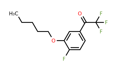 1443312-30-8 | 2,2,2-Trifluoro-1-(4-fluoro-3-(pentyloxy)phenyl)ethanone