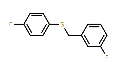 1443312-59-1 | (3-Fluorobenzyl)(4-fluorophenyl)sulfane