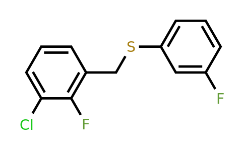 1443312-65-9 | (3-Chloro-2-fluorobenzyl)(3-fluorophenyl)sulfane