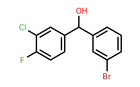 1443313-01-6 | (3-Bromophenyl)(3-chloro-4-fluorophenyl)methanol