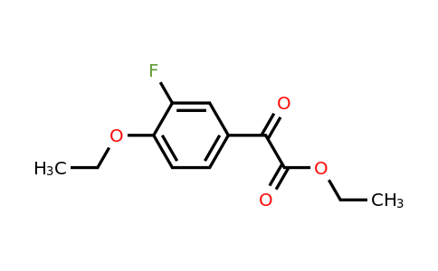 1443313-13-0 | Ethyl 2-(4-ethoxy-3-fluorophenyl)-2-oxoacetate