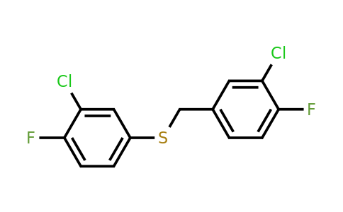 1443313-76-5 | (3-Chloro-4-fluorobenzyl)(3-chloro-4-fluorophenyl)sulfane