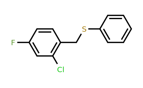 1443313-82-3 | (2-Chloro-4-fluorobenzyl)(phenyl)sulfane