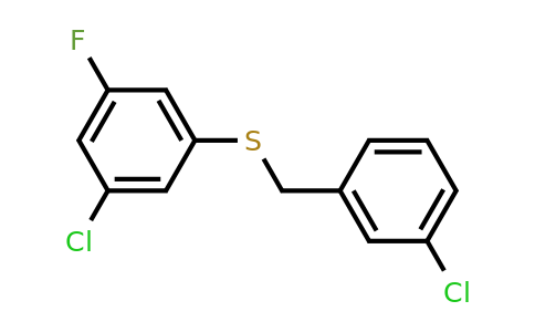 1443313-89-0 | (3-Chloro-5-fluorophenyl)(3-chlorobenzyl)sulfane