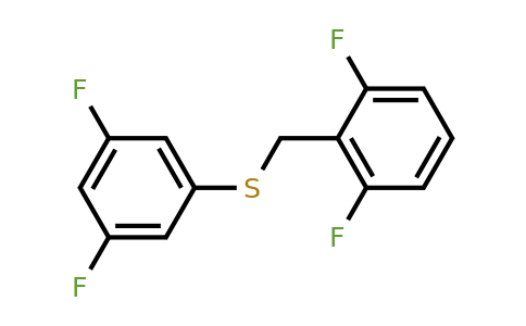 1443314-14-4 | (2,6-Difluorobenzyl)(3,5-difluorophenyl)sulfane
