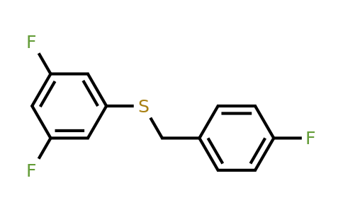 1443314-20-2 | (3,5-Difluorophenyl)(4-fluorobenzyl)sulfane