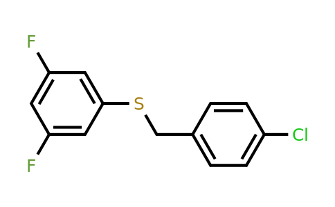 1443314-26-8 | (4-Chlorobenzyl)(3,5-difluorophenyl)sulfane